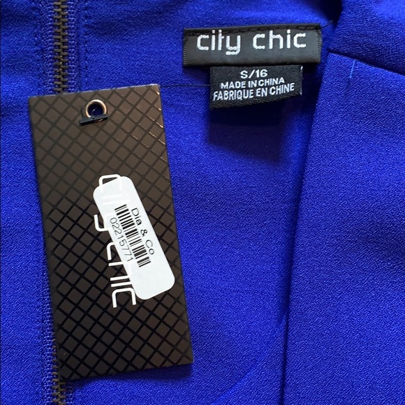 City Chic NWT Royal blue dress - Picture 3 of 7